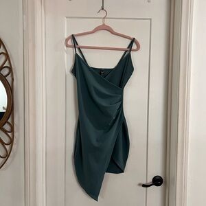 Women's Bodycon Asymmetrical Mini Dress